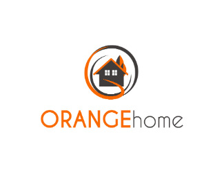 Projektowanie logo dla firmy, konkurs graficzny orange home